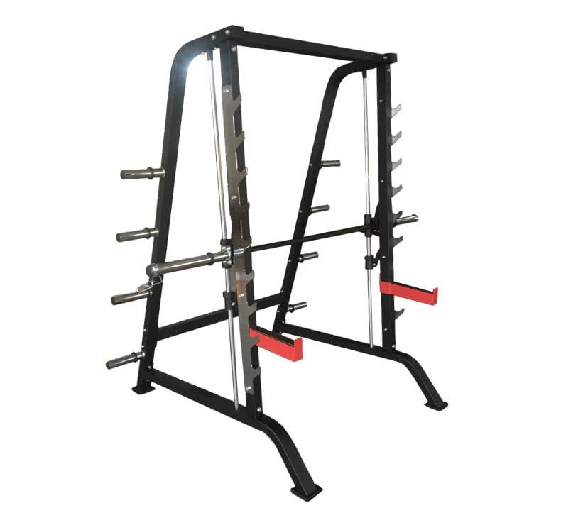 Máquina Smith IF4050 con Rack Multipower Musculación 350kg | Ángulo De Barra 7°, Barra De 11 kg, Acero De 2 mm, Dimensiones 155 x 196 x 210 cm