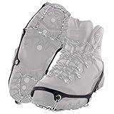 All-Surface Traction Cleats: Walk Safely on Ice and Snow (1 Pair)