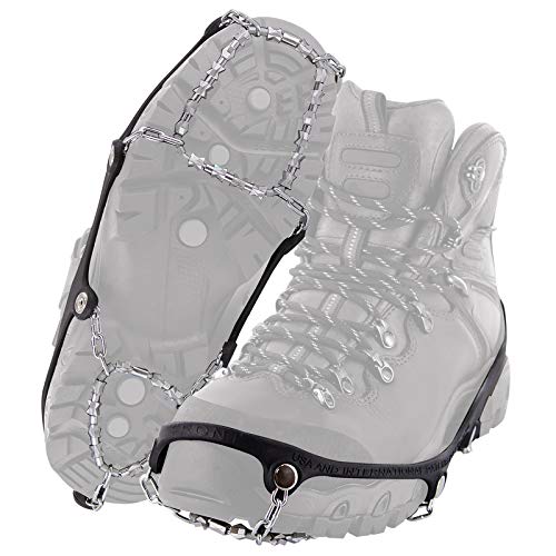 All-Surface Traction Cleats: Walk Safely on Ice and Snow (1 Pair)