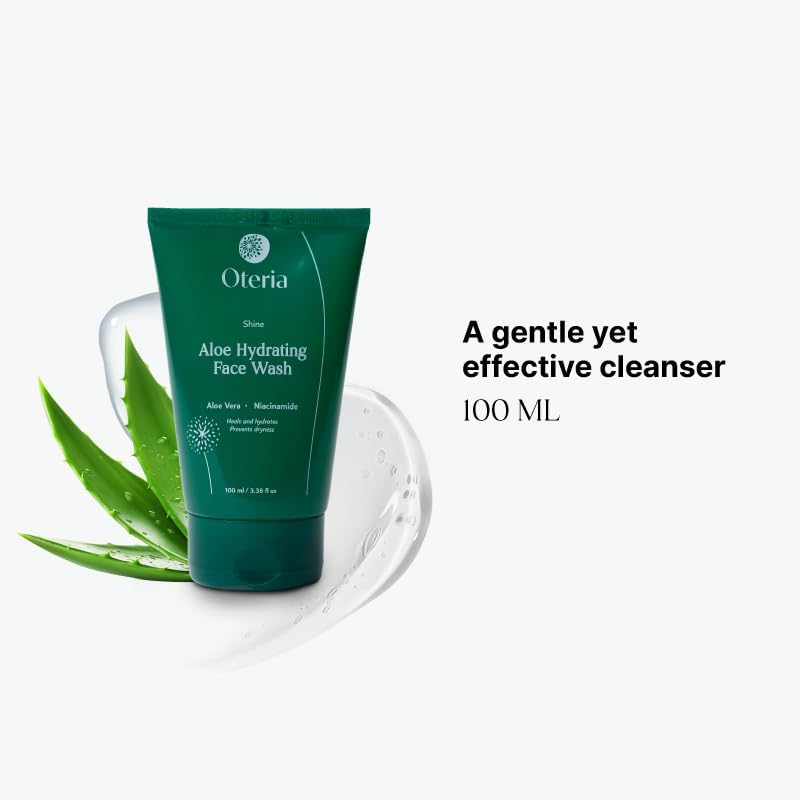 Image of Aloe Hydrating Face Wash with Aloe Vera & Niacinamide | For Acne Prone Skin and glowing skin (100ML)