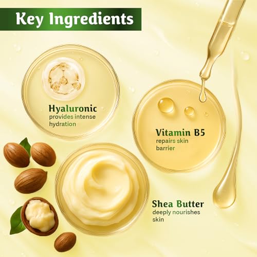 Image of Nyle Serum Body Lotion for All Skin Types | Shea Butter + Hyaluronic + Vitamin B5 | Lightweight, Non-Sticky | 48H Moisturization | Deep Nourish & Soft Skin | 400ml