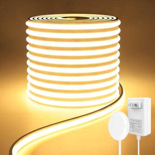 Luminaire néon COB haut de gamme étanche 48W pour habillage de dressing et étagère