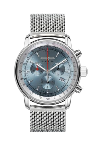 Zeppelin LZ 14 Marine 8886M3 chronographe homme élégant aux finitions horlogères premium
