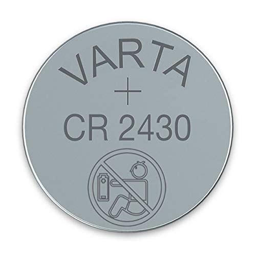VARTAMicrobattery CR2430 Lithium Button Cell Battery Industrial Bulk 3V Pack of 10
