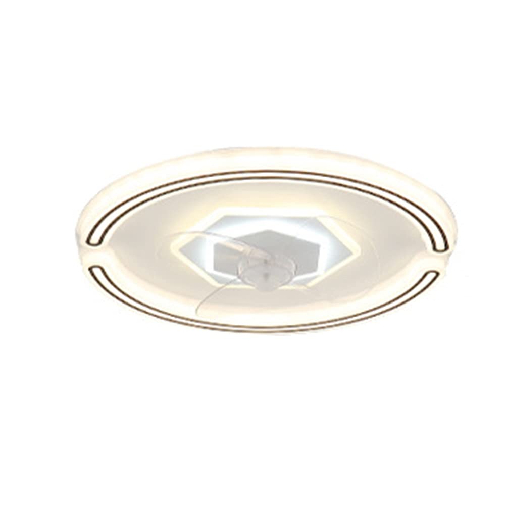 Plafonniers lustre à LED moderne ventilateur de plafond 3 feuilles LED lumière 20W dimmable