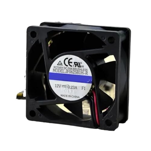 Ventilador de refrigeración axial de 60mm con dos cables para disipación térmica continua
