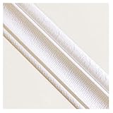 Avantages : bordures décoratives autocollantes pour la maison, pratiques à utiliser et faciles à démonter, douces, faciles à nettoyer avec une serviette humide. Ne convient pas aux surfaces inégales.