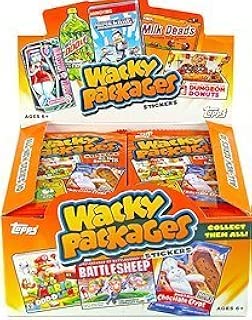 2013 Topps Wacky Packages Series 10 Box (24 packs per Box) - coolthings.us