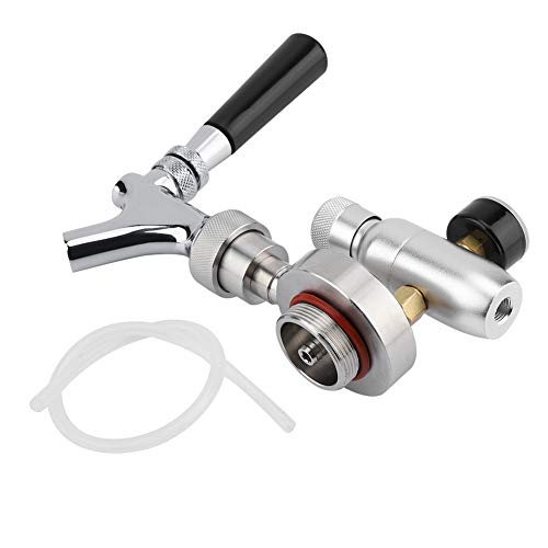 Juego de dispensador de grifo de lanza de grifo de cerveza de acero inoxidable para Mini barril de cerveza de 2L/3.6L/4L