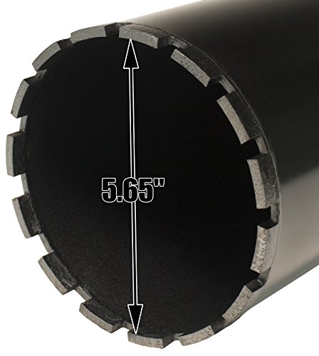 Carottier diamant soudée au laser béton pour création de gaines de ventilation - 3