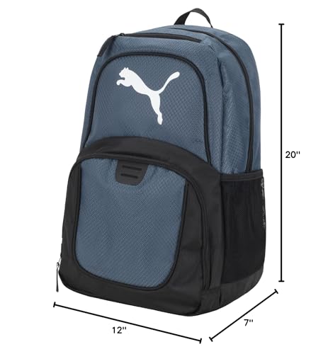 Image of PUMA Contender Backpack with Laptop Sleeve, Item Organizer & Media Pocket, Evening Sky, OS
