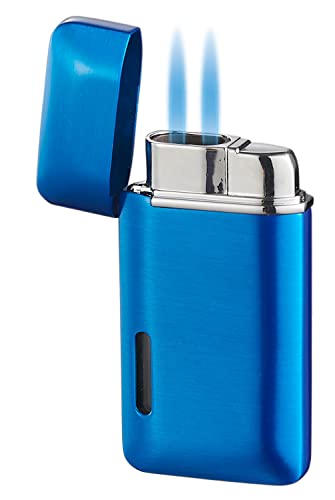 Encendedor a Gas Recargable Visol Nevis Dual Torch miniatura 1
