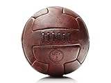 Modest Vintage Player Retro Heritage Brown Leather T Soccer Ball
