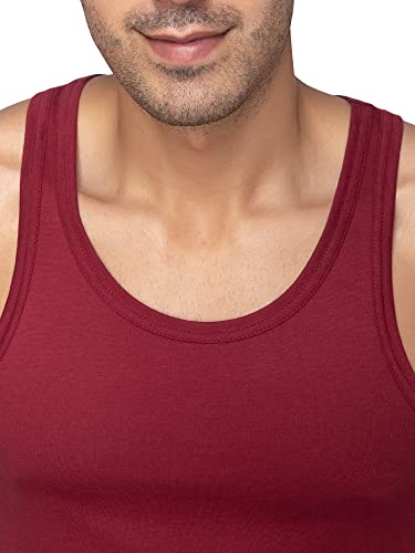 Image of XYXX Men's Cotton Modal Round Neck Vest | Antimicrobial, Breathable, Soft & Comfortable Man's Inner, Ultralight Baniyan for Man (Pack of 2)