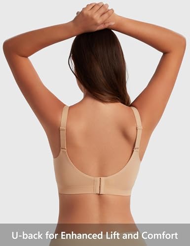 Angelhood Wireless Bras for Women Seamless Bra Ultimate Comfort Bralette No Underwire Bras3