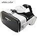 Produktbild ACHICOO Z4 Leder 3D Karton Helm Virtual Reality VR Brille Headset Stereo Box Weiß