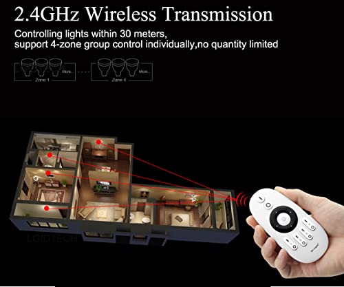 LGIDTECH FUT007 Miboxer 2.4G Wireless CCT WW+CW