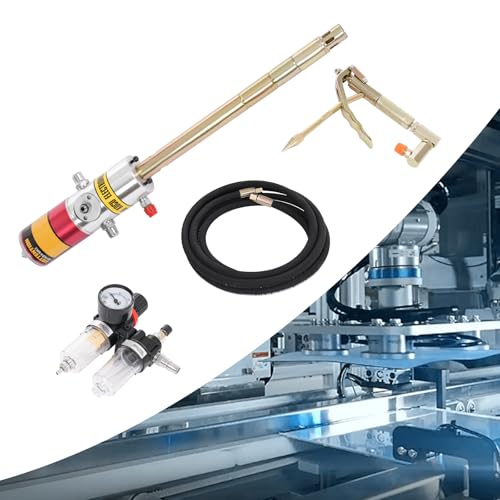 LYNICESHOP Air Operated Pneumatic Oil Transfer Pump - Heavy Duty 35mm 30-40MPa, 50:1 High Pressure Grease Drum Pump