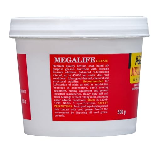 Image of PALCO Megalife Lithium Grease 500g, NLGI 3, Multipurpose Grease
