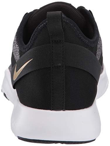 Image of Nike Women's Flex Trainer 9 Sneaker, Black /Metallic Gold-Gunsmoke, 12 Regular US