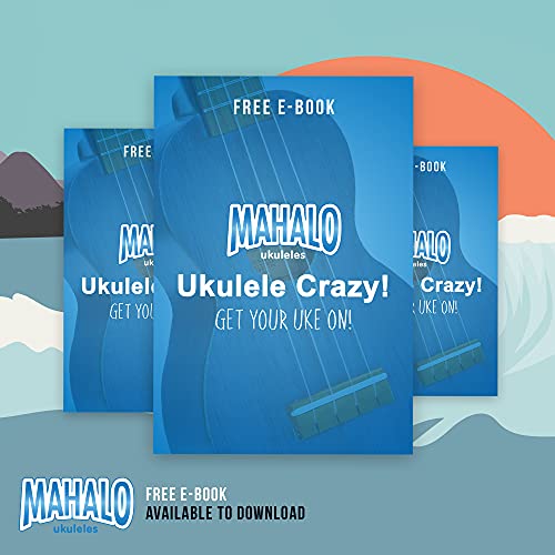 Mahalo Kahiko Ukulélé Soprano avec Housse Bleu Satin - Les Beatles, Paul McCartney, John Lennon, RIngo Starr, George Harrison Mahalo Kahiko Ukulélé Soprano avec Housse Bleu Satin – Image 7
