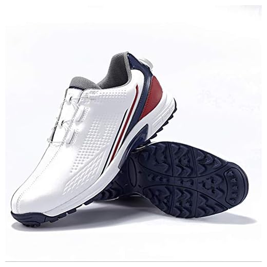 CGBF -Golfskor för män andningsbara vattentäta halkfria spiklösa sneakers fritid sportskor slitstarka vardagsskor för gunga mer stabil, Svart, 38.5 EU
