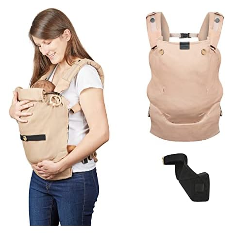 Babymoov Portabebés Moov & Boost Hazelnut beige + Reductor Cover