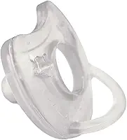 ZKMAGIC Chupeta Premium Soft 100% Silicone Rn Bico Redondo Tam1 (0 A 6 Meses) Marca Sonne Transparente