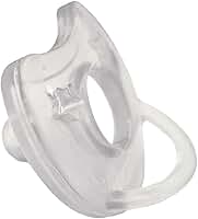 ZKMAGIC Chupeta Premium Soft 100% Silicone Rn Bico Redondo Tam1 (0 A 6 Meses) Marca Sonne Transparente