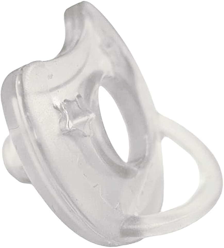 ZKMAGIC Chupeta Premium Soft 100% Silicone Rn Bico Redondo Tam1 (0 A 6 Meses) Marca Sonne Transparente