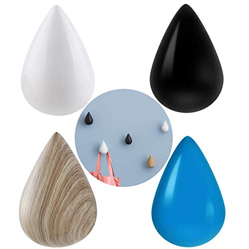 Perchas Pared Perchero de Diseño Minimalista Creativo Ganchos para Colgar Abrigos de Diseño Minimalista Percha Madera Creativo Perchero...