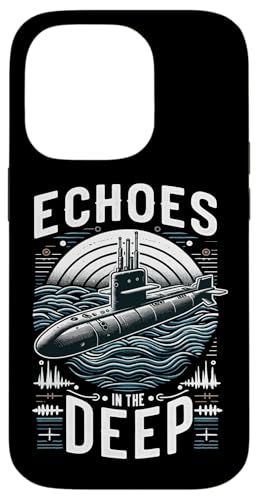 Submariner Quote Echoes In The Deep Stealth U{[g  X}zP[X iPhone 14 Pro p