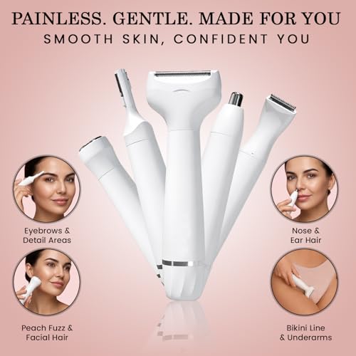 Afeitadora corporal mujer para piernas y axilas lista en tus viajes 2