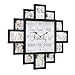 Unknown1 Black Worth Every Second Picture Frame Collage Wall Clock Plastic