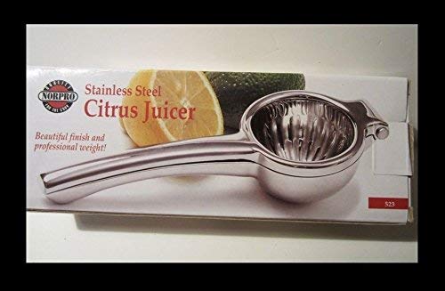 Norpro 523 Stainless Steel Citrus Press Juicer, One Size, Silver #TOP3