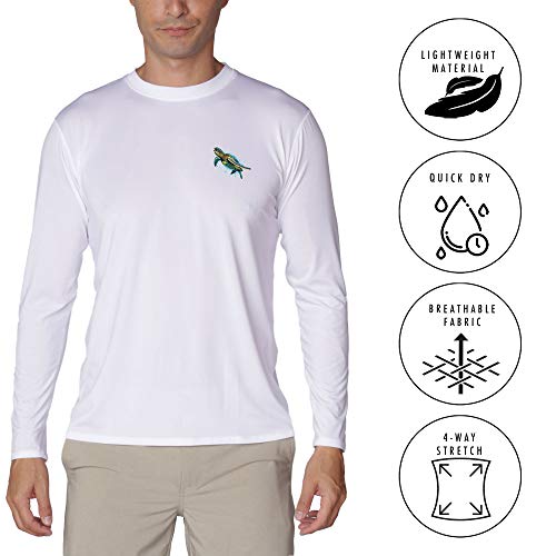 Men's UPF50+ Long Sleeve UV Sun Protection Shirts Quick Dry Outdoor Shirt for Fishing2
