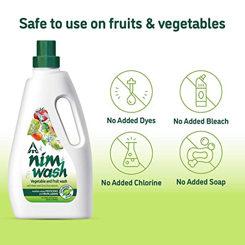 Image of Savlon Cloth Spray (230 ml) and Nimwash Vegetable and Fruit Wash (1000 ml)