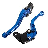 YZSHFH / Fit Forum Guzzi Eldorado / 2015-2018 Motorradbremse Kupplungshebel |CNC Kurzer Verstellbarer Bremshebelzubehör |Nicht Leicht Zu Verformen (Color : Blue)