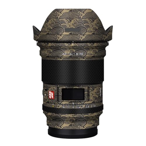 Film de protection anti-rayures Viltrox AF 16 mm F1.8 objectif photo Sony vague dorée