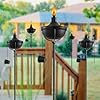 6 Packs Metal Garden Torches For Outside, 16oz Outdoor Metal Torch, Citronell... 768486349678 - View #5