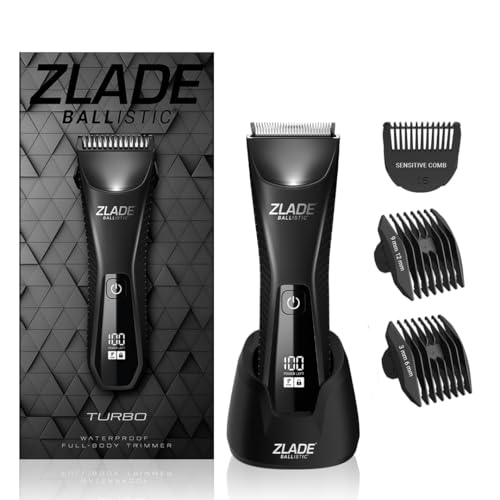 Zlade Ballistic Turbo 3.0 Full Body Trimmer for Men, Beard, Balls...
