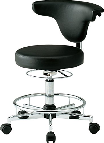 TOKIO デスクチェア オフィスチェア メディカルチェア 肘なし ブラック RC-700L