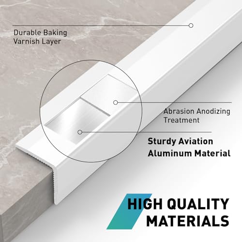 Image of 10-Pack Tile Edge Trim,53''x0.4''