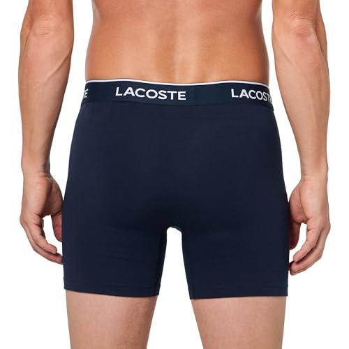 Lacoste Men's Cotton Stretch Essentials Boxer Briefs, 5-Pack (Amazon Exclusives)3