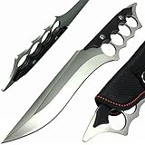 Beetleco 11.4 Inch Stainless Steel Full-tang Fixed Blade Tactical Knife Outdoor Survival Camping Hunting Knives