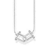 THOMAS SABO Damen -Ketten mit Anhänger & Anhänger 925 Sterlingsilber KE1807-637-21-L45v