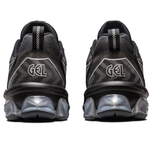 ASICS Homme Gel-Quantum 90 IV Sneaker, Noir/Pur Argent, 40 EU