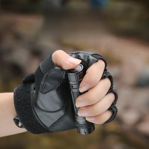 Sofirn Led Taschenlampe, SC32 Wiederaufladbare Taschenlampe Max Ouput 2000 Lumen,Taschen-EDC mit SuperHell Type C Led Handlampe mit Akku für Camping, Wandern, Angeln und Notfall