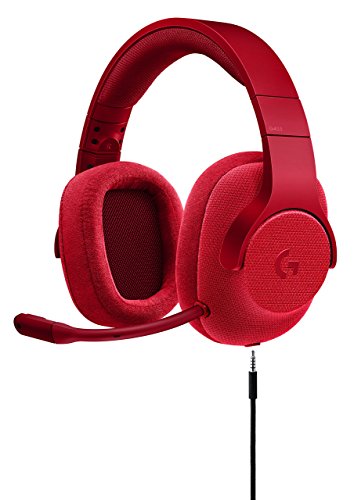 Logitech 981-000650 - G433 Wired 7.1 Gaming Headset (Red) - Renewed