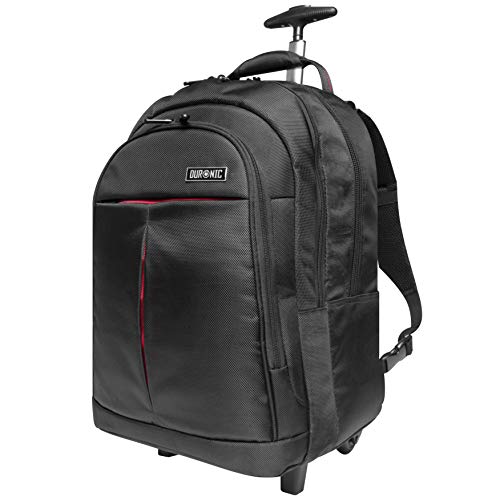 Preisvergleich Produktbild Duronic LT01 Trolley Rucksack / Handgepäck / Reisetasche / Business / Universität / Schultrolley / Reisen / Rucksack mit Rollen / geeignet für 13,3 15,6 Zoll / wasserabweisend / Männer / Frauen